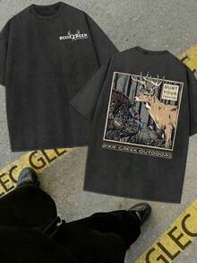 GLEC Todos me odian porque puedo ganar.Camiseta casual de manga corta con cuello redondo, 100 % algodón puro blanco, con estampado de letras de estilo hip hop y estilo callejero, adecuada para exteriores, uso diario y como regalo para amigos - Negro - Ver 7