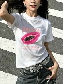 Women T-Shirts - White - View 4