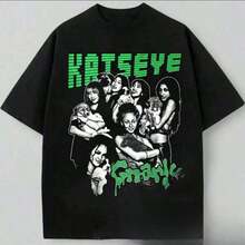 Oversized Revenge Of The Sith T-Shirt, Anakin T-Shirt, Darth T-Shirt, Dark Jedi T-Shirt, Retro Vintage Style, Urban Style, Unisex, Cotton, Short Sleeve, Round Neck, Women's Blouses. Casual Blouses For Ladies. - 黑色 7 - 查看 7
