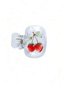 Strawberry Pattern Toothbrush Holder, Fun Fruit Theme, Cute Design, Adorable Toothbrush Holder Travel Container, Travel And Home Storage Organizer With Transparent Lid, Compact Portable Design For Easy Carrying, Protects Toothbrush Head, Dual Drainage And Ventilation Function, Suitable For Home, Dorm And Travel Use|Cute Toothbrush Head Storage Organizer, Perfect For Bathroom Storage, Suitable For Home And Dorm Use, Fun Design Toothpaste And Toothbrush Combination, Perfect For Carrying Around, Easy To Carry - Multicolor - View 15