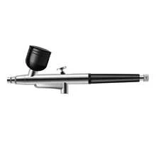 Single-Action Portable Airbrush With 0.3mm Nozzle, Suitable For Cake Decorating, Nail Art, Car Painting, Beauty, Tattoos And Ink Filling. - 黑色 - 查看 10