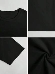 Playera Estilo Actor Famoso Camiseta Negra Con DiseñO Inspirado En "CONTRA" - Camiseta Retro Genial Para Amantes De Los Videojuegos, Con Un Llamativo DiseñO De "CONTRA", Degradados De Llama, Texto "Play Select" Y Personajes De Pixel Art En Poses De AccióN. Perfecto Para Jugadores Y Fans De Los CláSicos Juegos Arcade De Los 80, Es Una OpcióN Ideal Tanto Para Uso Casual Como Para Actividades De Juego. Camiseta Unisex De AlgodóN De Manga Corta Y Cuello Redondo, Estilo Vintage Urbano. - Negro - Ver 5