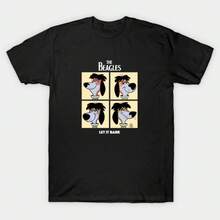 t shirt heren heren kleding heren zomer set streetwear trainingspak heren polo shirt men polo shirt men summer outfitsTHE BEATLES CARTOON DOGS PARODY T-Shirt by markscartoonart62 t shirt heren jas manfinity vaderdag zomer funny t shirts  festival outfits women 67 summer outfits men vintage wit t shirt men clothes vaderdag - Svart - Visa 7