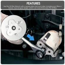 1pc Oil Filter Wrench, 3-Claw Adjustable Filter Removal Tool Suitable For 2-Inch To 4.5-Inch Diameter Filters - Oil Filter Wrench - View 6