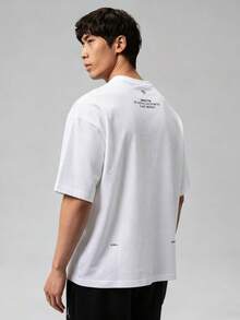 Nike 耐克男士 M NRG SS T恤 KD 印花图案 T 恤 IM4682-100 - 白色 - 查看 2