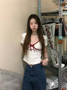 Women Tops - White - View 5