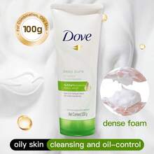 Dove 1瓶（100克）多芬深层清洁洁面乳，泡沫丰富，控油，提亮肤色，男女皆宜，适合日常洁面 - 新多芬潔面乳100g 深層潔淨 控油 - 查看 6