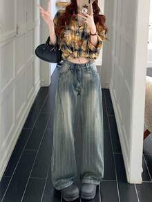 Women Jeans - Blue - View 1