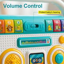 1pc Baby Early Education Radio Cartoon Music Player Portable Radio Suitable For Babies Over 1 Year Old (Batteries Not Included) - Multicolor - View 4