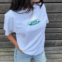 Nueva Camiseta Retro de Jesús Salva, Camiseta Gráfica Vintage, Ropa Cristiana para Mujer, Top Casual de Algodón Unisex, Regalo para Hombres y Mujeres - Negro - Ver 3
