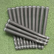 13pcs Golf Club Grips, Rubber & Wooden Shaft, Classic Universal Grip - Black - View 1