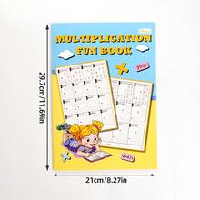 1pc Two-Digit Multiplication Workbook | Over 300 Detailed Math Exercises | Practice Workbook | Daily Math Activities And Home/School Supplementary Materials, Office & Math Learning Supplies - Multiplication Workbook - View 10