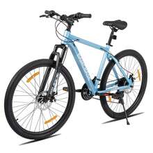 Hiland All-Terrain Mountain Bike (26/27.5 Inch) – Elegant MTB For Women & Men – 18-Speed Gears & V-Brakes – Attractive Colors - 藍色 - 查看 4