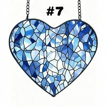 Personalisierte Glasporträts, Glasdenkmäler, personalisierte Fotoporträts, Trauergeschenke, Glasfotos. Familiäres Gedenkgeschenk, perfektes Jubiläumsgeschenk, Heimdekoration, geeignet zum Dekorieren von Wohnzimmern, Schlafzimmern und Gärten. - Verschiedenfarbig - Übersicht 47