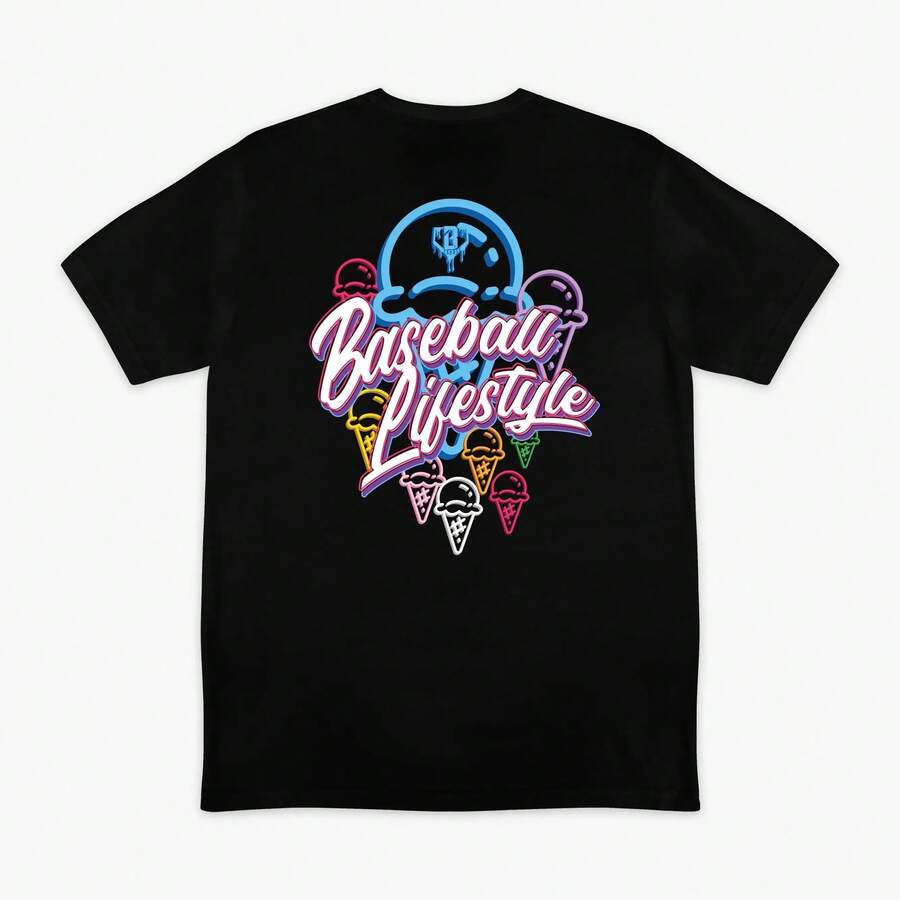 Camiseta de Helado - Blanco - Ver 1