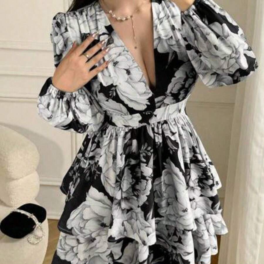 Women Midi Dresses - Negro01 - 查看 1