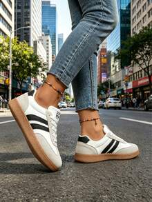 FZY Spring And Summer New Style Fashionable Youth Sports Shoes, Comfortable And Casual Outdoor Shoes, Fashionable And Versatile Skateboard Shoes. - White - View 7