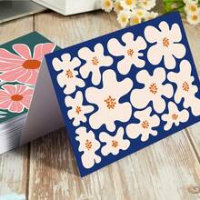 12pcs Medieval Modern Abstract Bohemian Style Floral Greeting Cards With Envelopes - Multi-Purpose Thank You Cards Suitable For Birthday, Wedding, Anniversary And Holiday - C - View 6