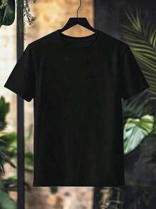 Camiseta Unisex con Temática de Fútbol para la Copa Mundial 2026, Ropa para Fanáticos, 180g, 100% Algodón, Camiseta, Tops de Primavera, Tops de Verano, Copa Mundial - Negro - Ver 2