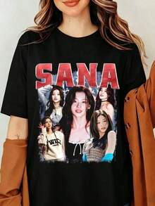 Women T-Shirts - Black - View 6