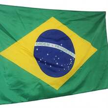 Satin Scarf And Sash From Brazil (Various Ways To Use Them) - Flag - View 1