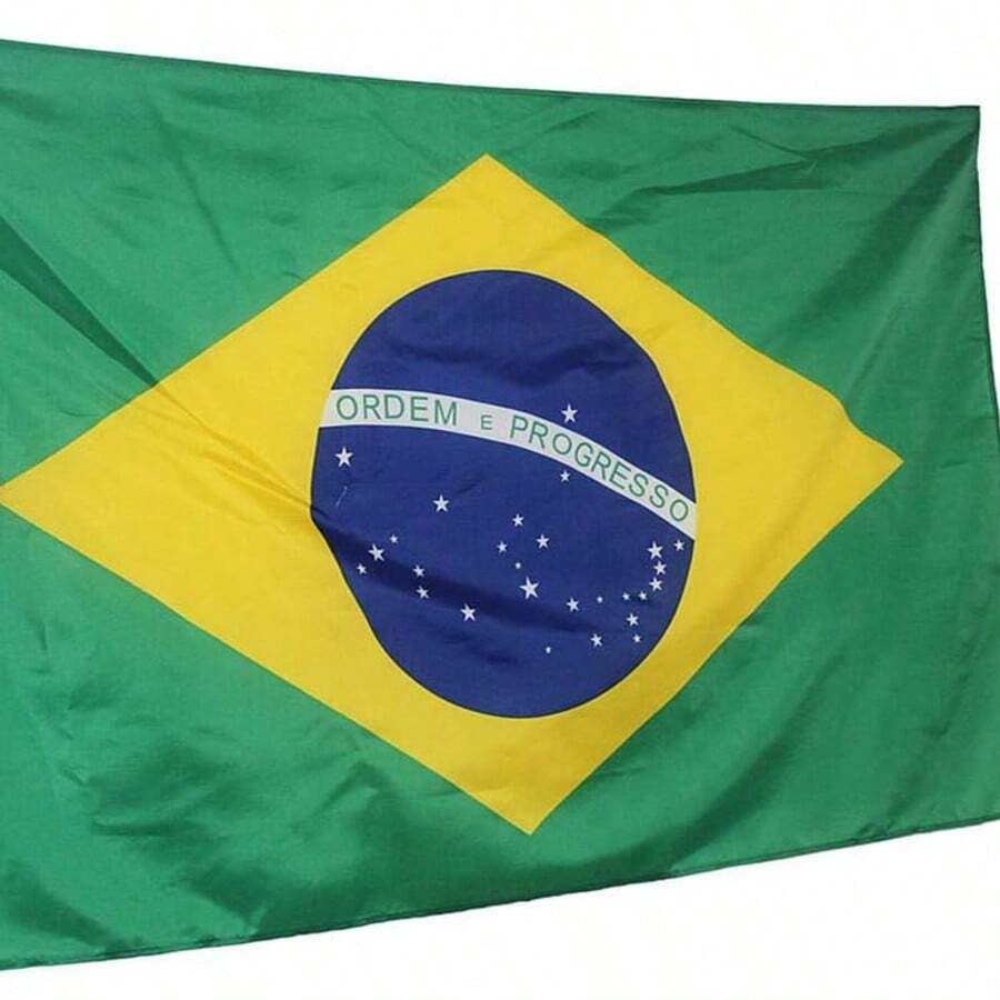 Satin Scarf And Sash From Brazil (Various Ways To Use Them) - Flag - View 1