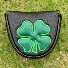 Funda para cabeza de palo de golf y funda para putter con diseño de trébol de cuatro hojas - Accesorio protector duradero y divertido para amantes del golf y entusiastas del juego | Perfecto para uso diario - Multicolor - Ver 5