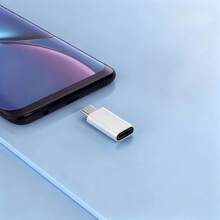 Type-C Male To IOS Female Adapter - Phone/Earphone Converter, Supports Android And Apple Charging And Data Sync, Type-C Adapter, Christmas/Home Gift, Type C Adapter, Suitable For Phone, Car, Earphone And USB To ISO Charger - Adapter - View 2