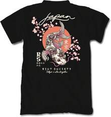 Riot Society - Men's Short Sleeve T-Shirt - Black and White - View 9