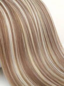 European And American Style 34 Inch Long Straight Ponytail Hair Extension With Bow Tie,Clips For Hair - Multicolor - View 8