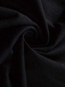 T-shirt imprimé de marque rétro américaine pour homme, t-shirt d'été pour jeunes en pur coton épais à manches courtes. - Noir - Voir 5