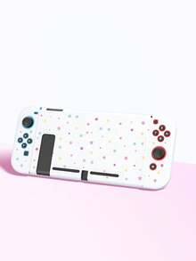 2025 New 2 Accessories, Shiny Star Pattern Switch Protective Case, Compatible With Switch 2/Switch NS/Switch OLED/Lite, Accessories For Switch 2/Switch, Family Pack Set, Storage Bag, Dockable Base, Switch Protective Case, Best Gift For Switch Players - Multicolor - View 16