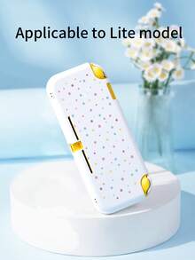 2025 New 2 Accessories, Shiny Star Pattern Switch Protective Case, Compatible With Switch 2/Switch NS/Switch OLED/Lite, Accessories For Switch 2/Switch, Family Pack Set, Storage Bag, Dockable Base, Switch Protective Case, Best Gift For Switch Players - Multicolor - View 14