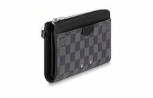 LOUIS VUITTON Zippy Canvas Clutch Card Holder, Wallet Regular Men's Gray Grey - Grey - View 2