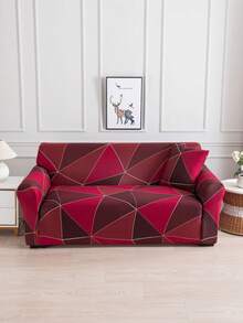 1 pièce Housse de canapé élastique imprimée anti-salissure, style moderne. Housses de canapé simples pour salon, chambre, canapé d'extérieur. Housse de protection pour canapé d'angle, 1/2/3/4 places. Coussins de canapé décoratifs pour la maison, protection pour animaux de compagnie et enfants. Doux, durable, résistant aux plis, facile à ajuster, lavable en machine. - Multicolore - Voir 4