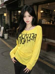 Women Tops - Green - View 5