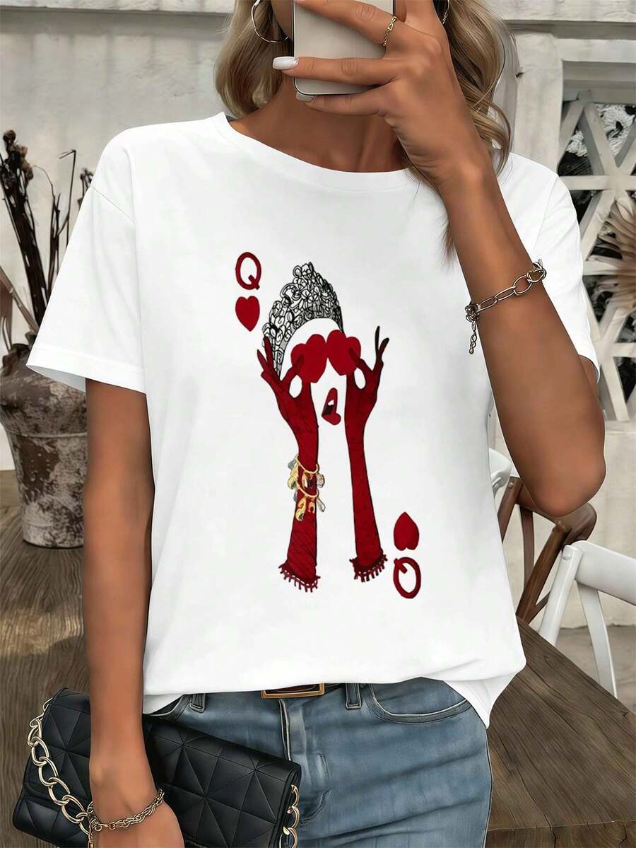 Women T-Shirts - White - View 1