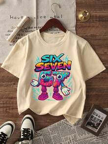 3pcs/Set Boys' Casual Outfit, Hip Hop Style Number Print Round Neck Top Set, Street Cool Cartoon Bear & Graffiti Design, Versatile Daily Wear Kids Clothing - Dark Grey - View 5