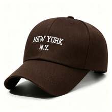 Women's Baseball Cap, Embroidered Letter, Fashion Versatile, Adjustable Strap, Large Head Circumference, Sun Protection - Multicolor - View 2