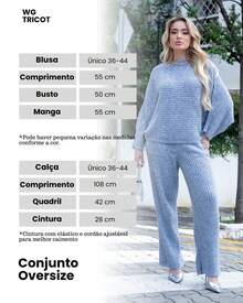 Women's White Cold Weather Set In Ribbed Mousse Knit Oversize Top And Pants | Fits 36 To 44 Textured Pattern Wool-Like Fabric Pocket Drawstring Women's Daily Fall/Winter Clothing - White - View 2