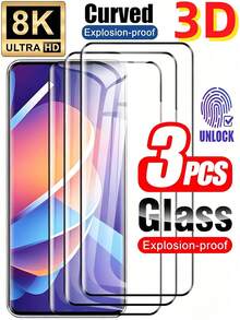 3片裝 Ultra HD 3D 曲面鋼化玻璃螢幕保護貼 9H 硬度 防爆耐刮 適用於 17 15 13 12 14 Ultra Pro/Note 14 15 13 Pro+ Pro 4G 5G/Reno 系列/Honor Magic 5/6/7/8 Pro Lite 90 100 200 400 500/多款曲面機型 滑順觸控 自動吸附 支援指紋辨識 - 3件 - 查看 70