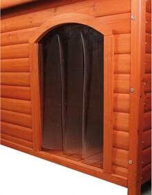 Trixie Vinyl Dog Door Flap, Fits 12 X 16.7-In Wooden Dog House Opening, Replacement Doggie Door Curtain Flap For Wooden Doghouses - ColorD - View 2