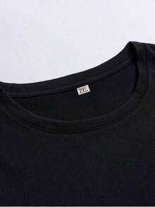 AnChiStreetwear - Camiseta de manga corta casual con estampado gráfico minimalista de volcán y paisaje de automóvil japonés, adecuada para streetwear, actividades al aire uso diario, talla grande para hombres - Negro - Ver 6