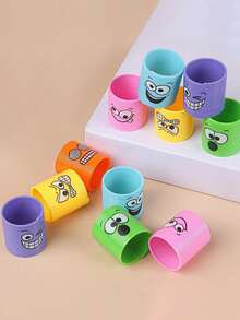 6/12/24/36/48PCS Funny Expression Coil Spring Party Favors ,Emoticon Party Favors Bulk,Coil Springs Bulk Toys - Multicolor - View 4