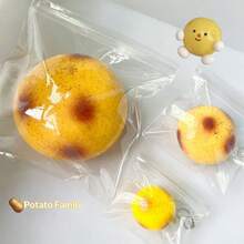 1 pieza Juguete gigante de patata para apretar 2026, Squishies de patata de rebote lento para alivio del estrés, Juguete de silicona para apretar, Regalo ideal para cumpleaños, vacaciones, parejas, Color aleatorio, Kawaii - Multicolor - Ver 6