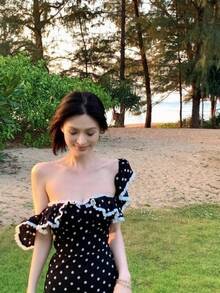 Women Blouses & Shirts - Black - View 3