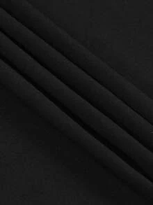 Camiseta casual de primavera / verano con estampado de Bichon Frise | LAVABLE A MÁQUINA, elegante capa base, adecuada para vacaciones y ocasiones especiales, de moda y versátil, tela cómoda, ropa de temporada, camisa duradera - Negro - Ver 5