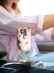 Car Tissue Box Holder With Facial Tissues, 4-Pack Tissue Box Container, Fits Car Cup Holder Round Cylinder, Car Tissue Box With Loose Facial Tissues, Car Cup Holder Travel Tissues, Round Car Tissue Box, Suitable For Dining Table, Bathroom, Office, Party And Travel, Summer Essential. Party Decoration, Holiday Essential, Teacher Gift, Halloween Decoration, Christmas Decoration, Christmas Gift - Flowers - View 10