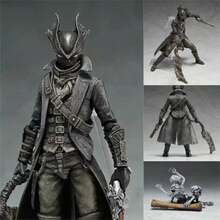 3pcs/Set Bloodborne Figma 367# Hunter Model Karakter Game Anime Artikulasi - MultiWarna - View 1