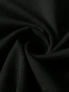 1 Camiseta para Hombre con Diseño de Manos en Oración y Cruz de Rosario, Ropa de Arte Simbólico de Fe Religiosa - Negro - Ver 5